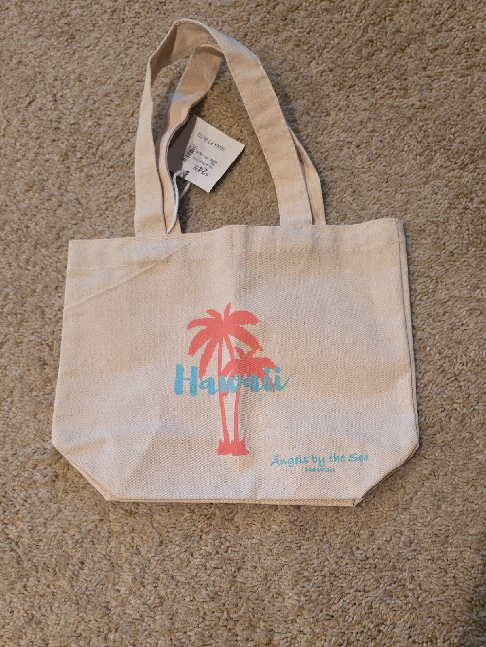 Hawaii Canvas Mini Tote